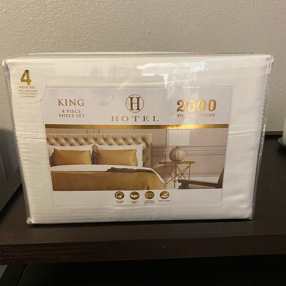 King sheet set